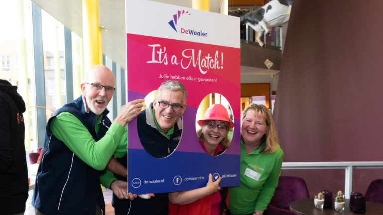 De Waaier sluit 179 matches tijdens regionale MatchMarkt 2019