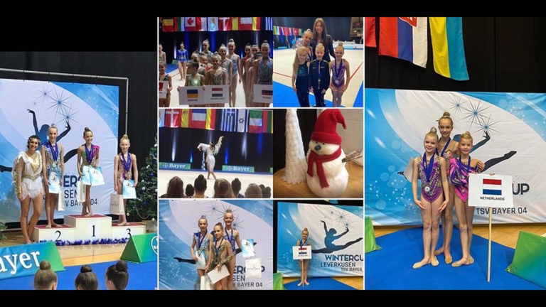 Ritmica RG Club Alkmaar succesvol bij grote Wintercup in Duitsland