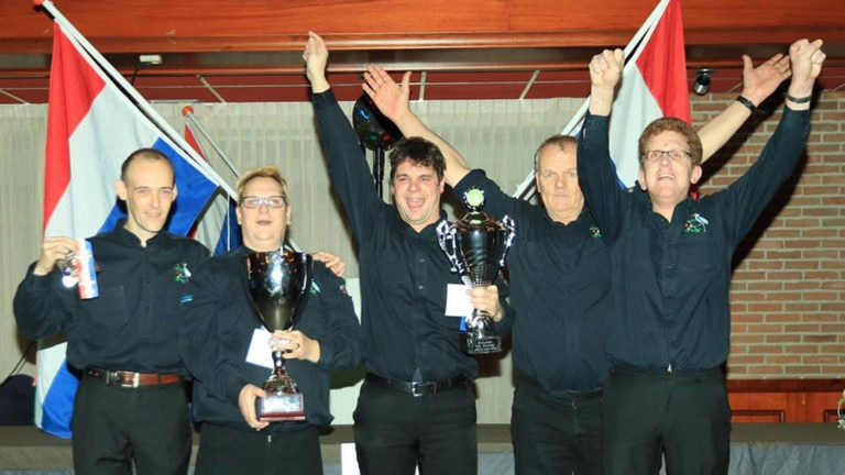 NK Biljarten voor verstandelijk beperkte teams met titelverdediger uit Heerhugowaard ?