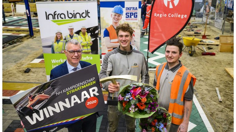 Simon Beemsterboer en Manolito van Bommel provinciaal kampioen straatmaken