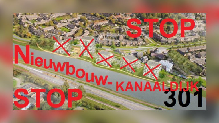 Comité Stopdewaterkant Nieuwbouw stuurt protestbrief naar gemeente Alkmaar