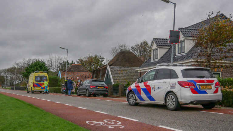 Materiële schade bij ongeval op Kanaaldijk in Koedijk