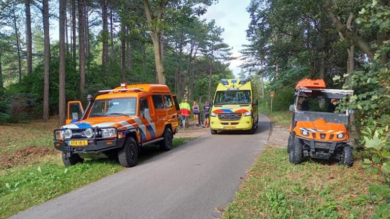 Mountainbiker overlijdt aan hartstilstand op MTB-parcours op Schoorlse Nok