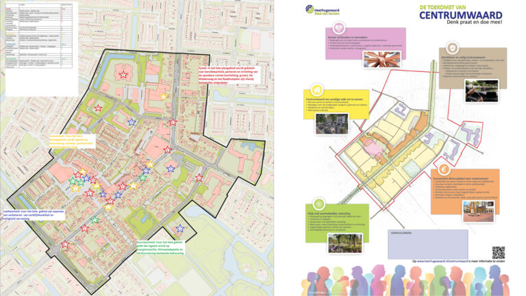 Conceptvisie voor Centrumwaard gereed, nieuwe participatieronde van start