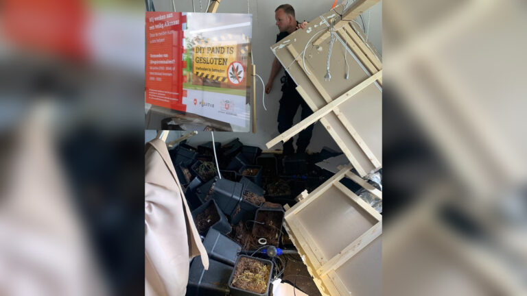 Woning aan Laan van Bath in Alkmaar dicht na vondst hennepkwekerij met 320 planten