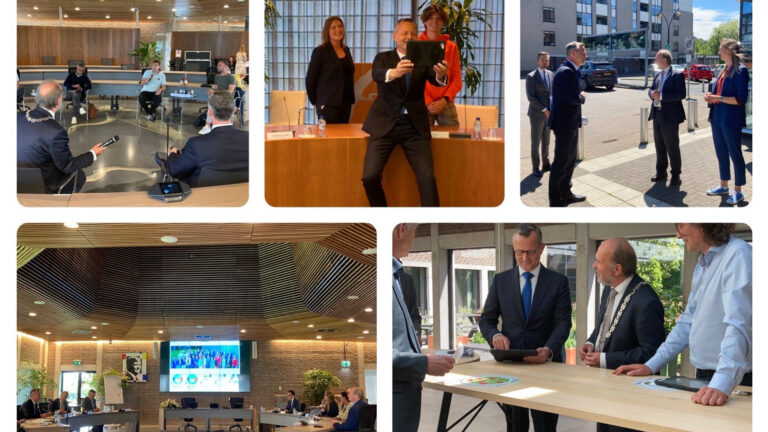 Commissaris van de Koning brengt geslaagd ambtsbezoek aan Heerhugowaard