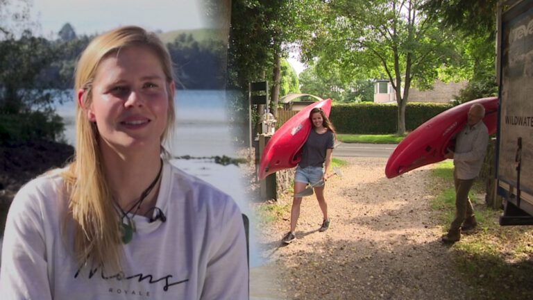 Thuisfront Schoorl zit zondag vol spanning voor de buis voor kajakster Martina