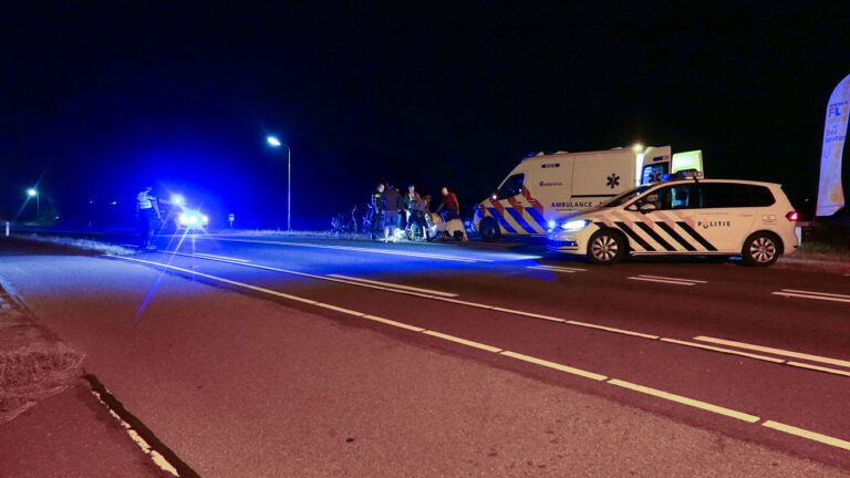 Fietser komt hard ten val op fietspad N510 tussen Alkmaar en Bergen