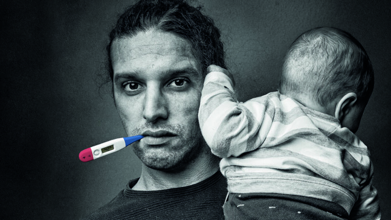 Ali B met zijn thermometer op 9 september naar Theater De Vest π