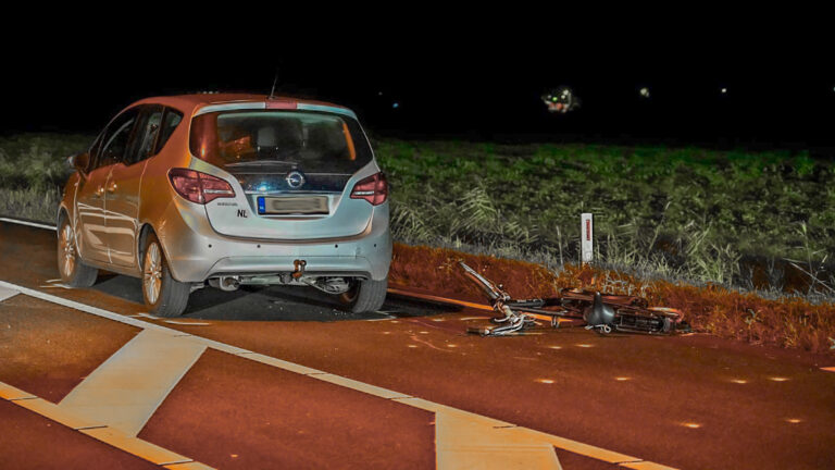Man raakt levensgevaarlijk gewond bij ongeval N504 bij Noord-Scharwoude
