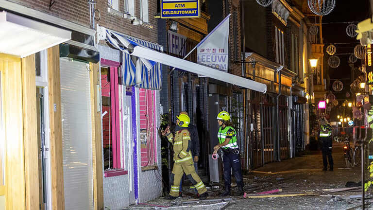 Ravage na plofkraak in binnenstad Alkmaar
