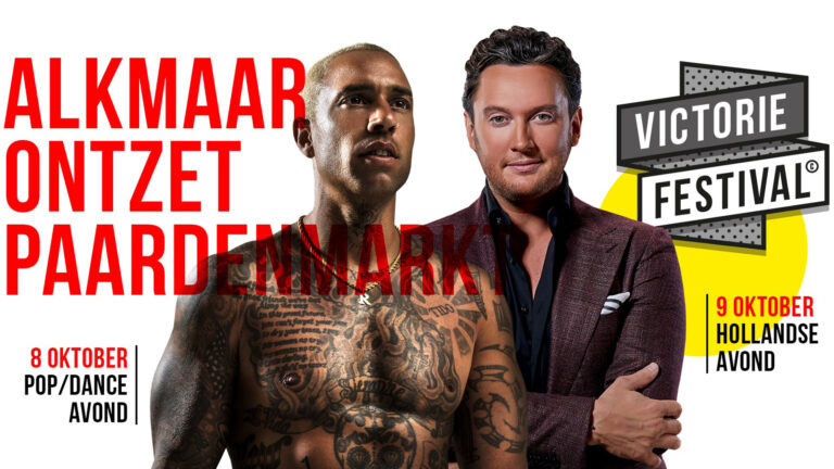 Victorie Festival op 8 en 9 oktober op Paardenmarkt π