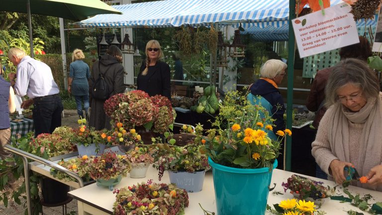 Hortus herfstmarkt op 10 oktober voor volwassenen en ook voor kinderen ๐