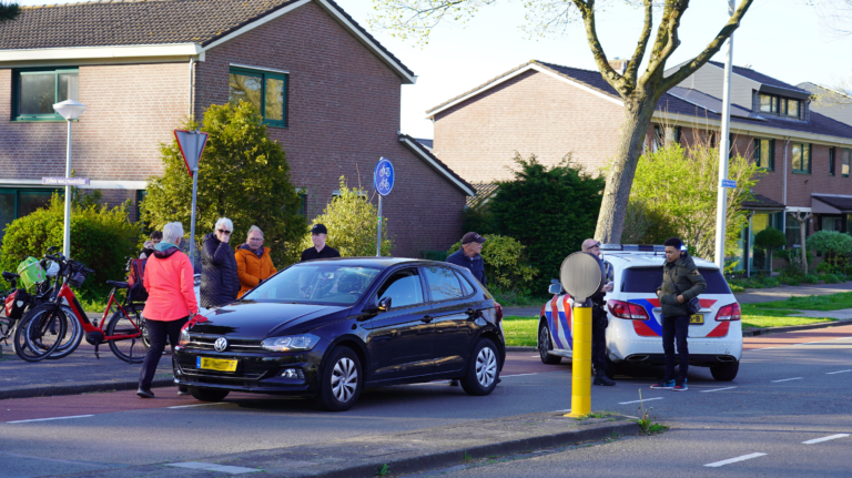 Onoplettende fietser geschept op de Beethovensingel in Alkmaar