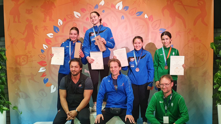 Tien podiumplekken voor Holland Schermen tijdens NJK in Alkmaar