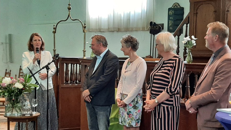 Gemeente Heiloo houdt afscheidsreceptie voor ex-wethouders Beens en Van Diepen