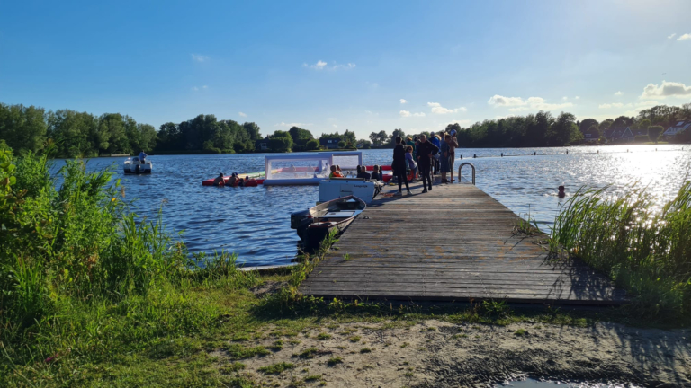 AquaWaard en De Reuring organiseren op 8 en 17 juli beachwaterpolo in Noorderplas π
