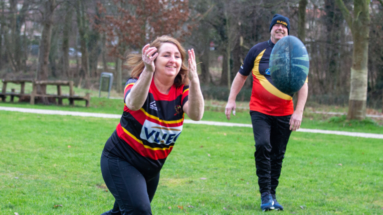 OldStars walking rugby voor 50-plussers bij Alkmaarse rugbyclub
