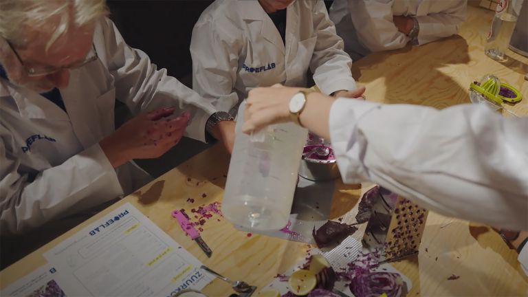 Proeflab voor verrassende groen(t)e experimenten in Museum Broekerveiling π