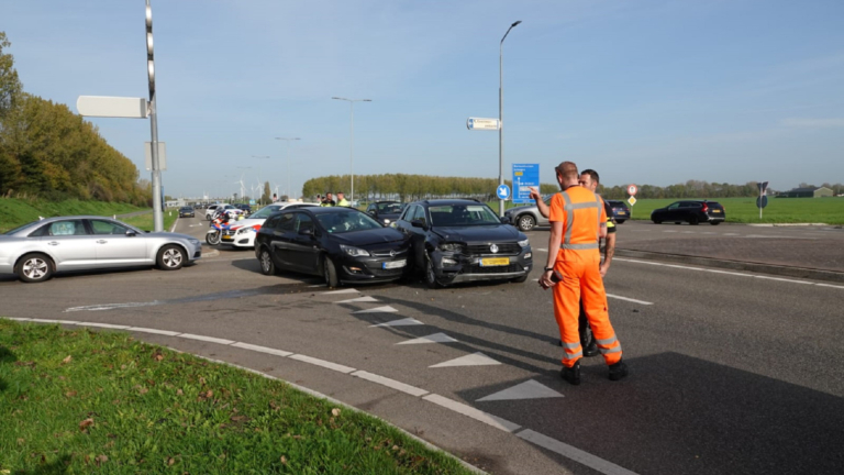 Aanrijding door voorrangsfout op kruising N245 – Wagenweg