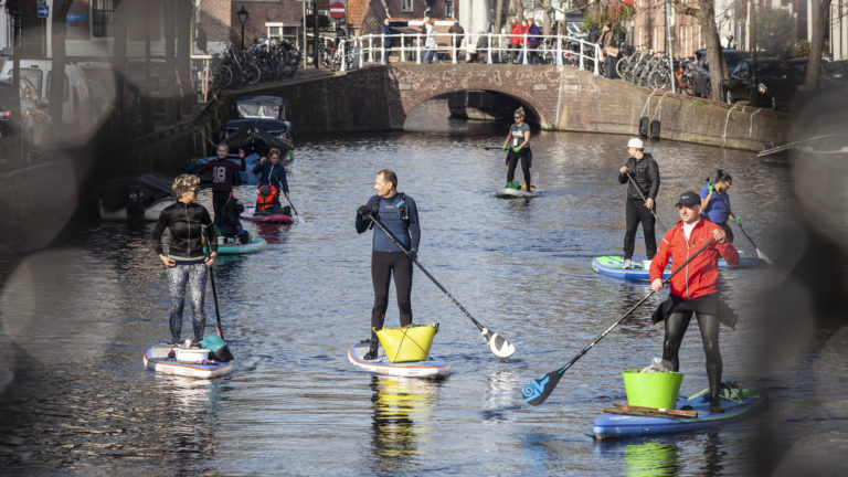 Sup it up! en Trashwalk op 5 november tijdens Nationale Klimaatweek π