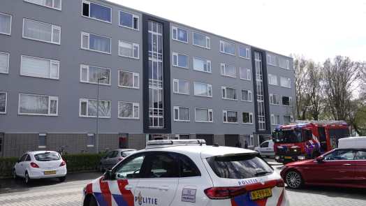 Brand met veel rook in flatwoning aan Roelantstraat in Alkmaar