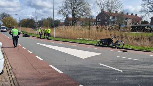 [UPDATE: motorrijder op vrije voeten] Motorrijder bakfietsongeluk blijft langer vastzitten