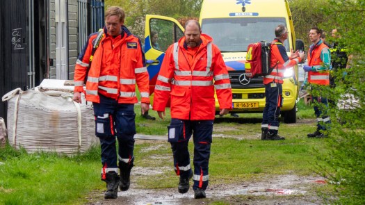 Traumahelikopter opgeroepen na val van ladder in Bergen