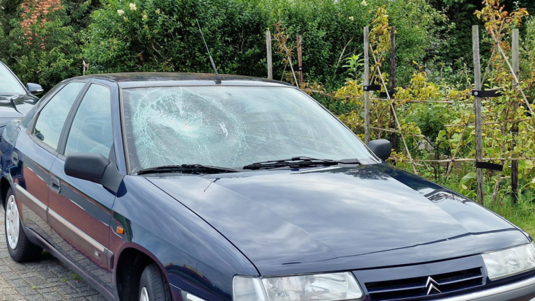 Vandalen vernielen autoruit in Koedijk
