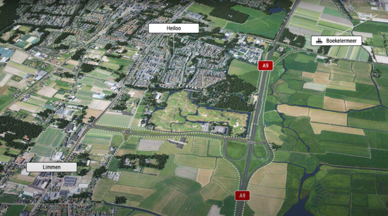 A9 afslag Heiloo moet er nu echt gaan komen; provincieseinen ook op groen
