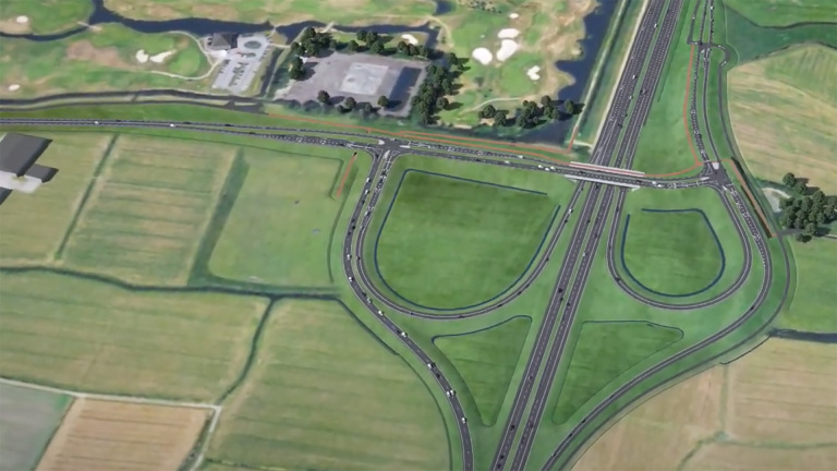 Provincie blijft nieuwe afslag bij A9 Heiloo steunen: geen meerderheid voor SP-motie