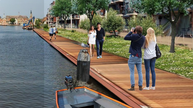 Alkmaars Kanaalpark: geen park maar vooral wat extra groen waar nog plek is