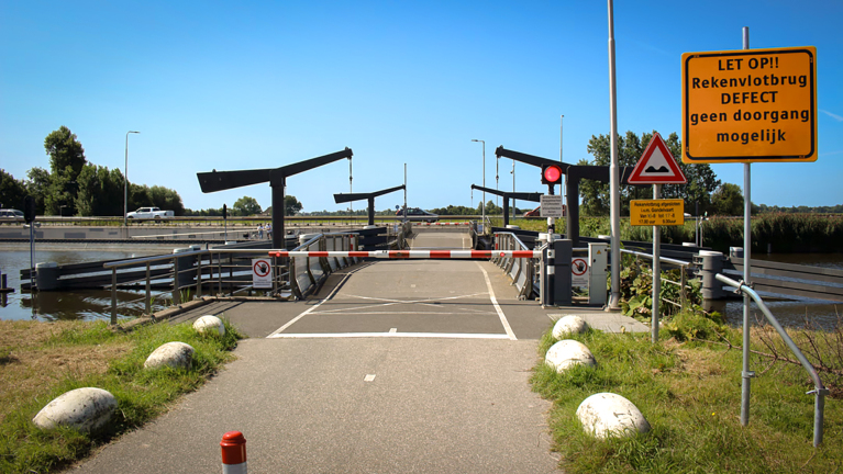 “Een riem in de aandrijving is gebroken”: Reker’flop’brug zorgt opnieuw voor frustratie fietsers