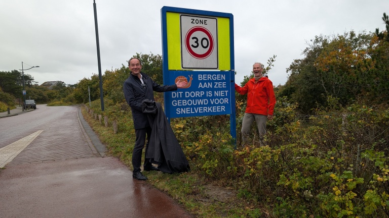 Start mobiliteitsplan Bergen: eerste straat naar 30 km/u