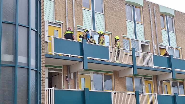 Brandgeur leidt tot aanhoudingen in appartement aan Laan van Bath
