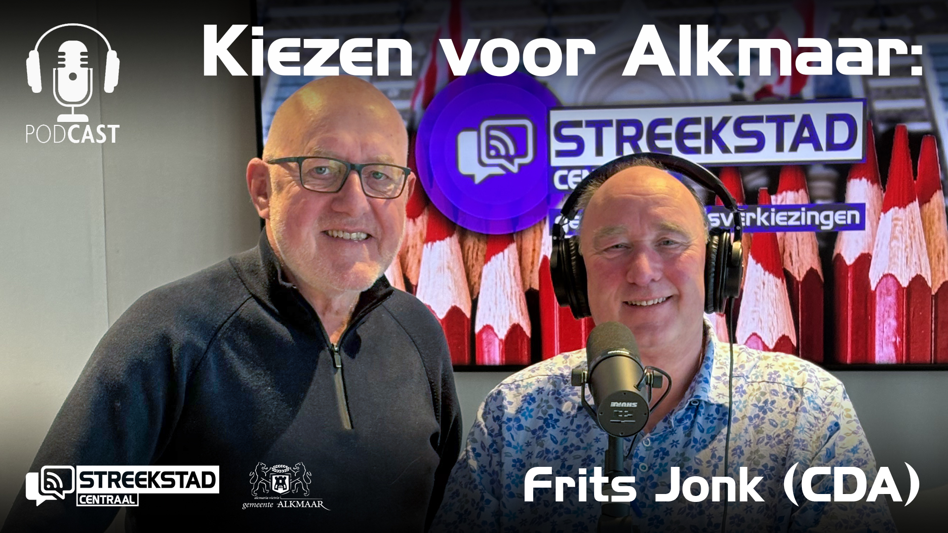 Kiezen voor Alkmaar: lijsttrekkersgesprek met Frits Jonk (CDA)