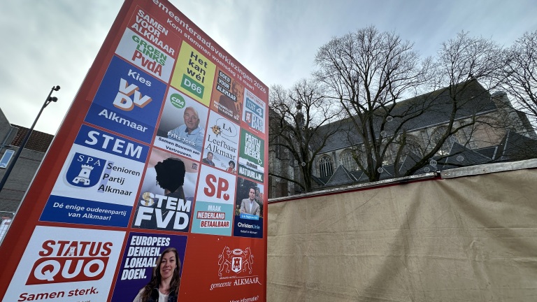 Verdachte aangehouden na bekladden Alkmaarse verkiezingstrotter
