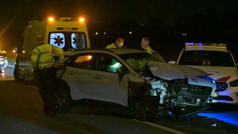 Reeks ongevallen op N242 leidt tot lange afsluiting