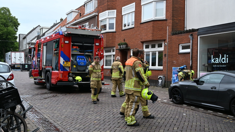 Brand in koffiezaak in Alkmaarse binnenstad snel onder controle