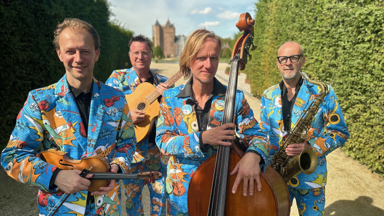 Jazz en comedy met The Busquitos in Vredeskerkje Bergen aan Zee 🗓