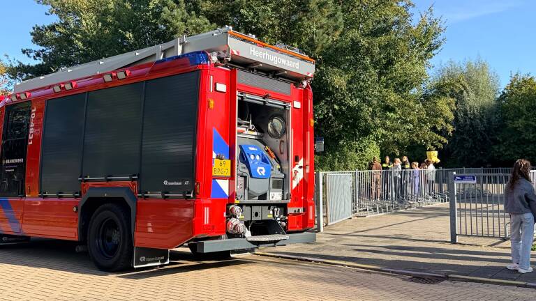 UPDATE:  Aanhouding van 15-jarige na brand op schoolplein in Heerhugowaard