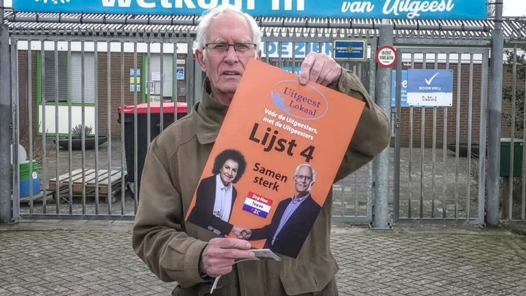 Raadswerk in zijn eentje wordt 85-jarige Bert Weijers te zwaar: “Ik sluit me aan bij CDA”