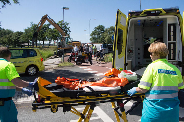 20140611 Broek op Langedijk- fietser gewond na val-101