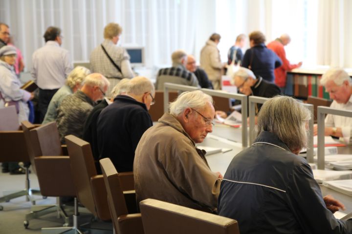 Regionaal Archief Alkmaar bijna overspoeld door record aantal bezoekers (FOTO)